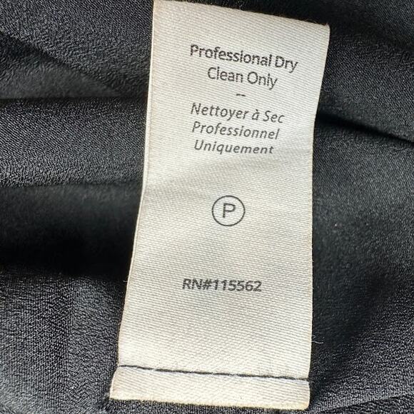 Cinq A Sept Dress Women 00 Black Floral Giselle Babydoll Tiered Whimsy Romantic - Picture 9 of 13